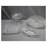 Pressed Glass Serving Pieces