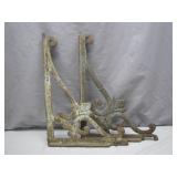 Cast Iron Brackets with Scrollwork