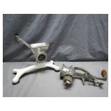 Two Manual Meat Grinders