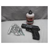CO2-Powered Pellet Pistol with Accessories