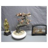 Three Decorative Oriental Art Pieces