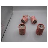 Rolls of 1973 Metro Bus Tokens