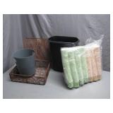 Wastebaskets and Paper Cups Bundle