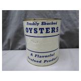 Vintage J.H. White Oyster Co. Stock Can