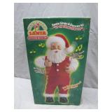 Rock-a-Long Santa Singing Figure in Box