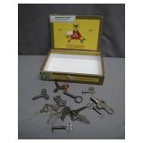 Skeleton Keys with Montecristo Box