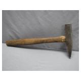 Wooden Handle Tool with Metal Hammerhead