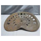 Early Cast Iron Tractor Seat
