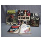 Five Hardcover and Paperback Books