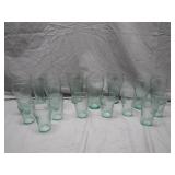 20 Coca-Cola Embossed Drinking Glasses