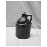 Stoneware Jug with Cork Stopper