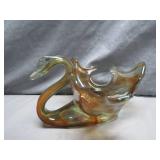 Small Murano Style Art Glass Swan
