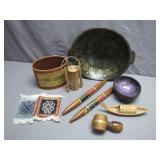 Eclectic Lot of Global Decorative Items