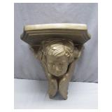 Wall-Mounted Cherubic Shelf Bracket