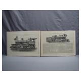 American Locomotive Engravings, 1885