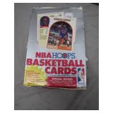 1990-91 NBA Hoops Basketball Cards Box