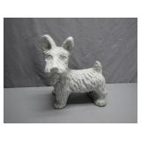 Cement Scottie Dog Statue