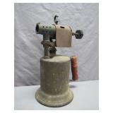 Early 20th-Century Blowtorch with Wood Handle