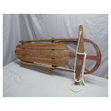 Classic Wooden Flexible Flyer Sled