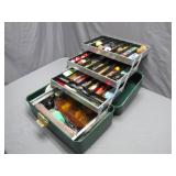 Tackle Box with Fishing Supplies Galore