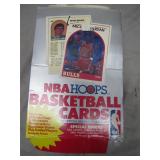 1990 NBA Hoops Basketball Card Box