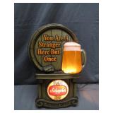 Schaefer Beer Light-Up Bar Sign