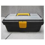 Plastic Toolbox With Assorted Tools