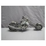 Custom Metal Motorcycle Sculpture