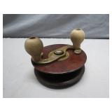 Early 20th-Century Wooden Fishing Reel
