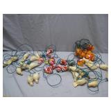 String Lights With Animal And Santa Figures