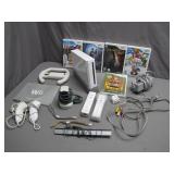 Nintendo Wii Console With Accessories and Games