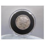 1941-D Mercury Silver Dime