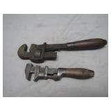 2 Retro Adjustable Wrenches