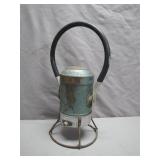 Industrial Handheld Lantern with Metal Cage
