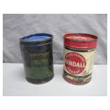 Vintage Grease Tins: Bardahl & Kendall
