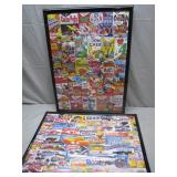 Framed Puzzle Collages: 28"x22"
