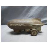 Cast Iron Los Angeles Zeppelin Toy Model