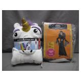 Unicorn Hooded Union Suit and Spider Costume
