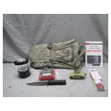 Survival Gear Set With Unique Handbook