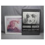 Edvard Munch Artworks with Gallery Poster