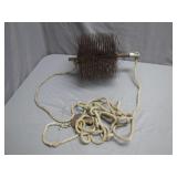 Chimney Sweep Wire Brush with Rope