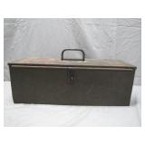 Metal Tool Box With Contents
