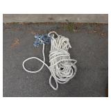 Heavy-Duty Braided Rope With Chain