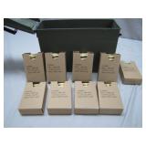 Military-Style Ammo Can With Contents