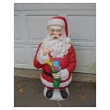 Illuminated Santa Claus Blow Mold