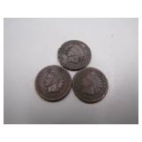 1891-1893 Indian Head Pennies