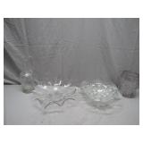 Clear Glass Decorative Pieces