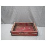 Coca-Cola Wooden Crate With Metal Reinforcements