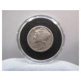 1945 Mercury Silver Dime