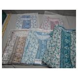 Five Floral Patterned Kurtis
